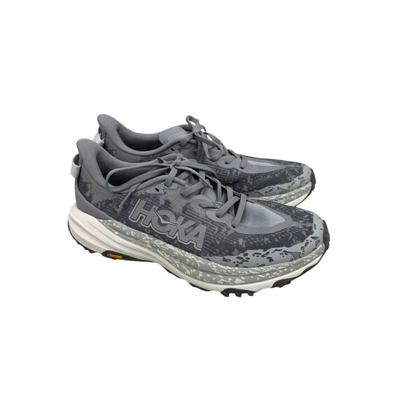 Hoka One One Other - Hoka One One Speedgoat 6 Gray Trail Running Sneakers Shoes 1147791 Mens sz 8.5 D
